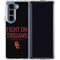 University of Southern California Fight On Trojans Galaxy Z Fold5 5G Clear Case