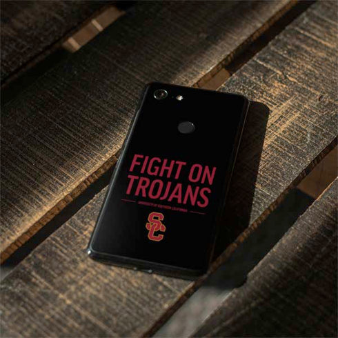 University of Southern California Fight On Trojans Google Pixel 3 Skin