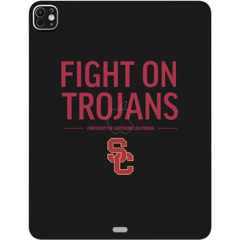 University of Southern California Fight On Trojans iPad Pro 13in M4 (2024) Skin