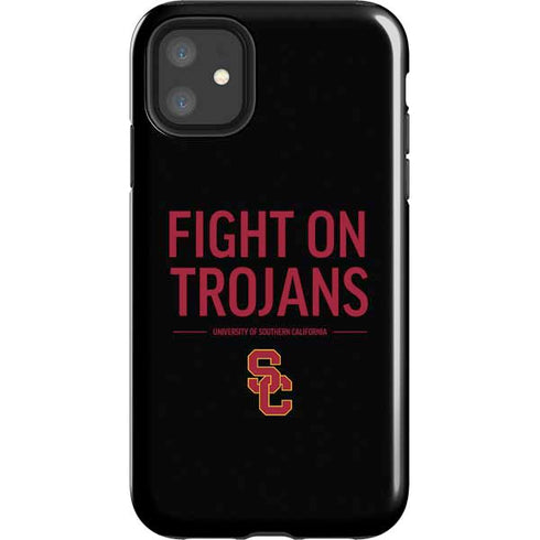 University of Southern California Fight On Trojans iPhone 11 Impact Case