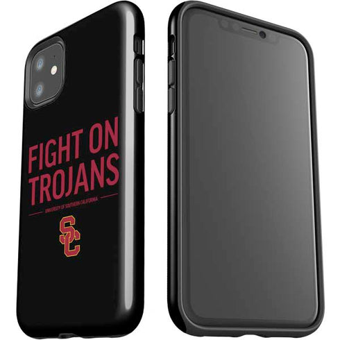 University of Southern California Fight On Trojans iPhone 11 Impact Case