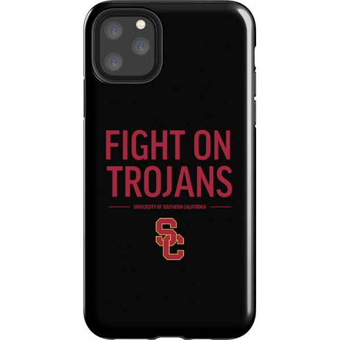 University of Southern California Fight On Trojans iPhone 11 Pro Max Impact Case