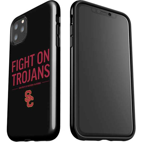 University of Southern California Fight On Trojans iPhone 11 Pro Max Impact Case