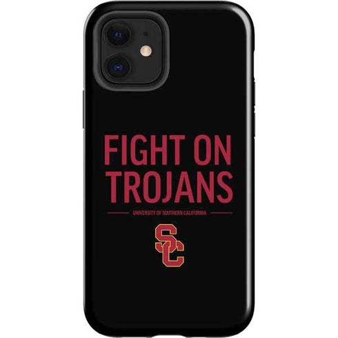 University of Southern California Fight On Trojans iPhone 12 Impact Case