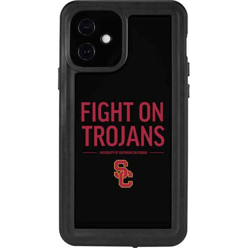 University of Southern California Fight On Trojans iPhone 12 Waterproof Case
