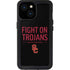 University of Southern California Fight On Trojans iPhone 13 Mini Waterproof Case