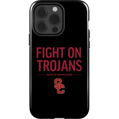 University of Southern California Fight On Trojans iPhone 14 Pro Impact Case