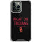 University of Southern California Fight On Trojans iPhone 14 Pro Max Clear Case