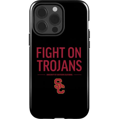 University of Southern California Fight On Trojans iPhone 15 Pro Impact Case