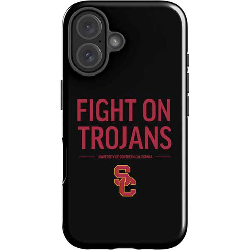 University of Southern California Fight On Trojans iPhone 16 Impact Case