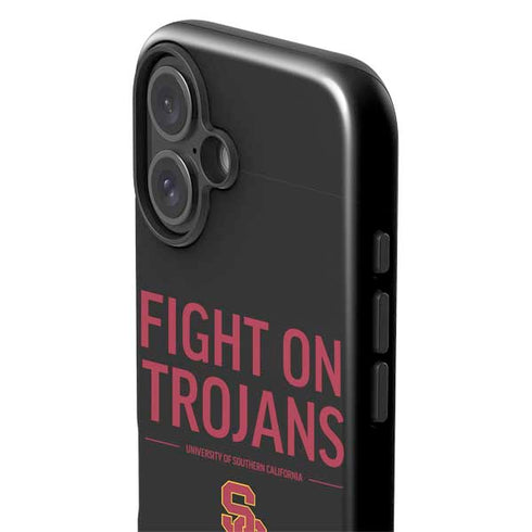 University of Southern California Fight On Trojans iPhone 16 Impact Case