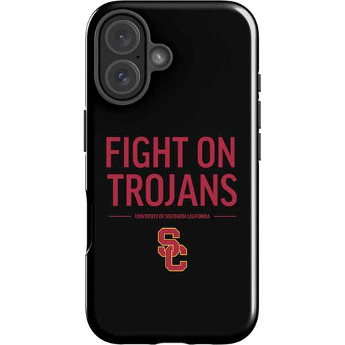University of Southern California Fight On Trojans iPhone 16 Plus Impact Case