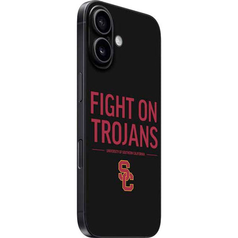 University of Southern California Fight On Trojans iPhone 16 Plus Skin