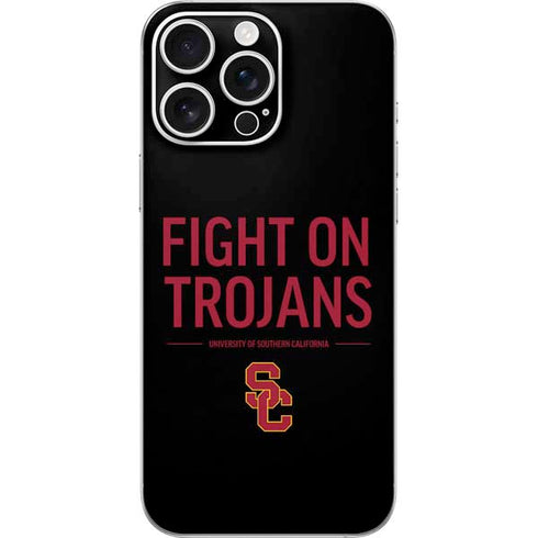 University of Southern California Fight On Trojans iPhone 16 Pro Max Skin