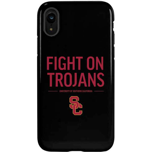 University of Southern California Fight On Trojans iPhone XR Pro Case