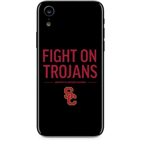University of Southern California Fight On Trojans iPhone XR Skin