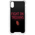 University of Southern California Fight On Trojans iPhone XS Clear Case