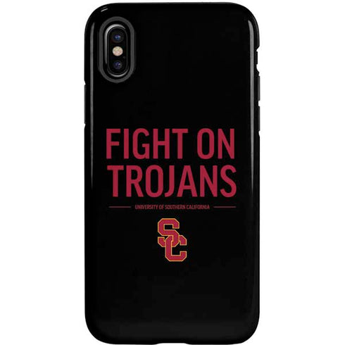 University of Southern California Fight On Trojans iPhone XS Pro Case