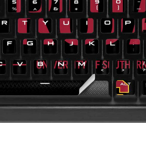 University of Southern California Fight On Trojans K95 RGB PLATINUM Mechanical Gaming Keyboard Skin