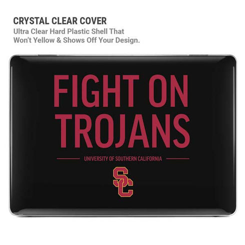 University of Southern California Fight On Trojans MacBook Pro 15in (2016-19) Case plus Skin