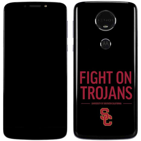 University of Southern California Fight On Trojans Moto E5 Plus Skin