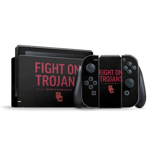 University of Southern California Fight On Trojans Nintendo Skins