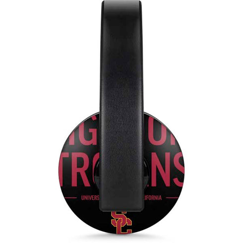 University of Southern California Fight On Trojans PlayStation 4 Gold Wireless Headset Skin