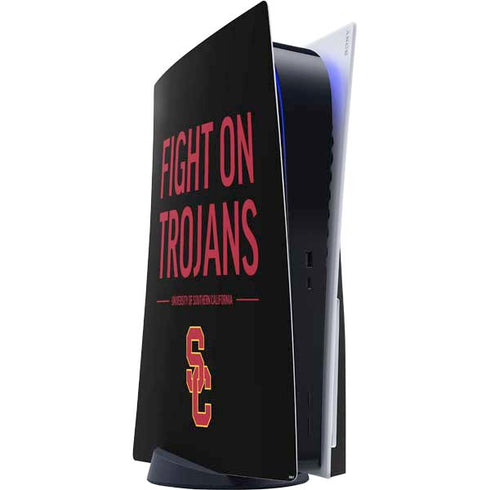 University of Southern California Fight On Trojans PlayStation PS5 Skins