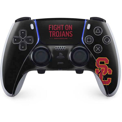 University of Southern California Fight On Trojans PS5 DualSense Edge Pro Controller Skin