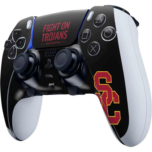 University of Southern California Fight On Trojans PS5 DualSense Edge Pro Controller Skin