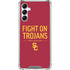 University of Southern California Fight On Trojans Red Gabb Phone 4 Clear Case