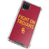 University of Southern California Fight On Trojans Red Galaxy A12 Clear Case