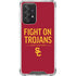 University of Southern California Fight On Trojans Red Galaxy A52 5G Clear Case