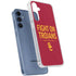 University of Southern California Fight On Trojans Red Galaxy A55 5G Clear Case