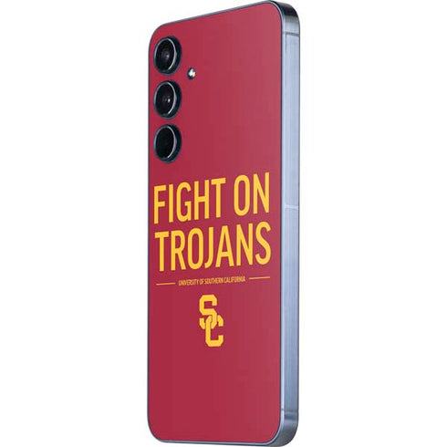 University of Southern California Fight On Trojans Red Galaxy A55 5G Skin