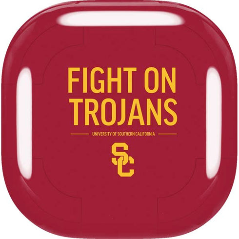 University of Southern California Fight On Trojans Red Galaxy Buds Live Skin