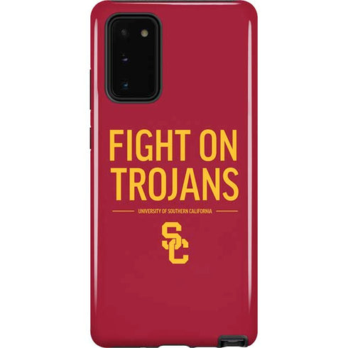 University of Southern California Fight On Trojans Red Galaxy Note20 5G Pro Case