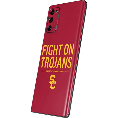 University of Southern California Fight On Trojans Red Galaxy Note20 5G Skin
