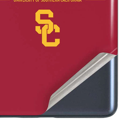 University of Southern California Fight On Trojans Red Galaxy S20 Fan Edition Skin