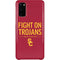 University of Southern California Fight On Trojans Red Galaxy S20 Lite Case