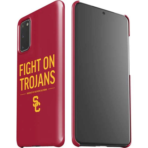 University of Southern California Fight On Trojans Red Galaxy S20 Lite Case