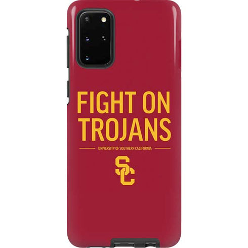University of Southern California Fight On Trojans Red Galaxy S20 Plus Pro Case