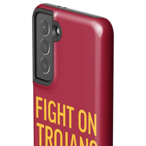 University of Southern California Fight On Trojans Red Galaxy S21 5G Pro Case