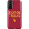 University of Southern California Fight On Trojans Red Galaxy S21 FE Pro Case