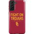 University of Southern California Fight On Trojans Red Galaxy S21 FE Pro Case