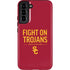 University of Southern California Fight On Trojans Red Galaxy S22 Plus Pro Case