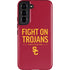 University of Southern California Fight On Trojans Red Galaxy S22 Pro Case