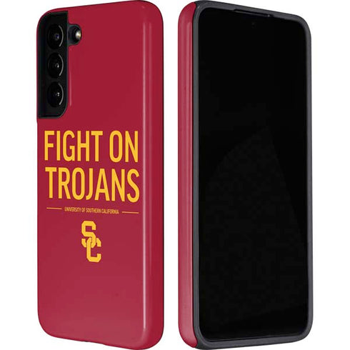University of Southern California Fight On Trojans Red Galaxy S22 Pro Case