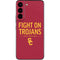 University of Southern California Fight On Trojans Red Galaxy S22 Skin