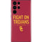 University of Southern California Fight On Trojans Red Galaxy S22 Ultra Skin